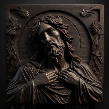 3D model st jesus (STL)